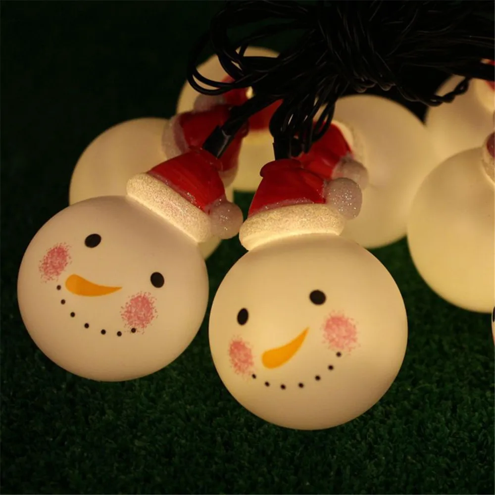 Kitop 3.5M 5M 6.5M Solar powered led string light Snowman Waterproof decoration Outdoor/Indoor for Christmas tree,Party,Patio Kitop 3.5M 5M 6.5M Solar powered led string light Snowman Waterproof decoration Outdoor/Indoor for Christmas tree,Party,Patio