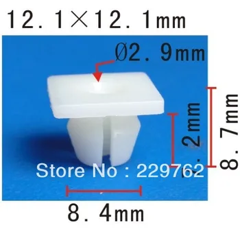 

100PCS Free Shipping Headlight Bezel Nut For GM:14013246 1967-On Plastic Fastener Clips Automotive Clips And Fasteners Car Clip