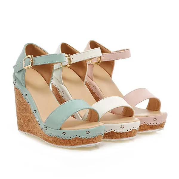 sandal wedges simple