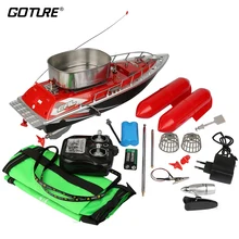 Goture Мини RC с резиновым покрытием рыболовная лодка 260 м Пульт