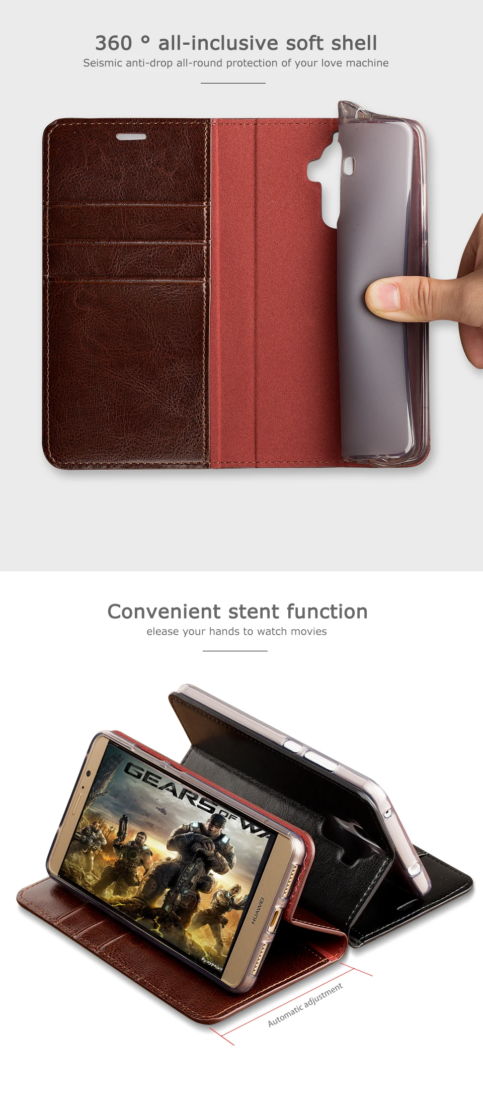Cartão de Cera Coldre para Xiaomi Case do Telefone Feito à Mão Luxo Flip Três Óleo Pele Telefone Redmi Nota 4 Todo Personalizado 5 Luxo flip três cartão de cera óleo
