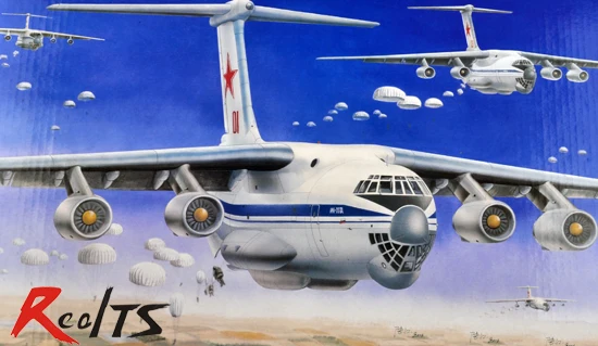 RealTS модель Trumpeter 03901 1/144 IL-76 транспортная пластиковая модель комплект