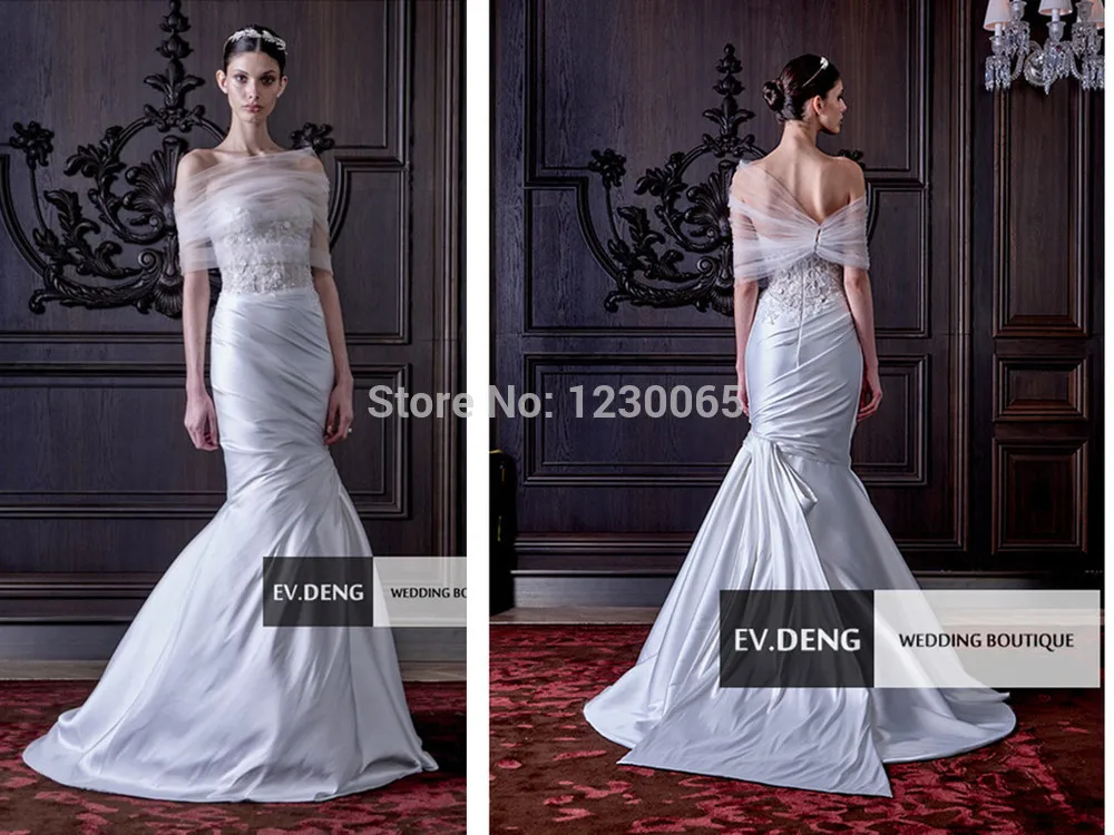 Пикантное романтичное кружевное casamento vestido de noiva с курткой Русалка 2018 sweetangel свадебное платье Мать невесты платья для женщин
