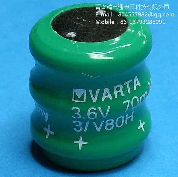 Varta 3/V 80 H 3,6 V 70 MAH|varta lithium|varta batteries3.6v battery -  AliExpress