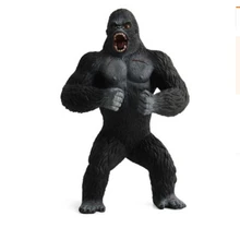 19cm Action Figures Animal Chimpanzee King Kong Skull Island Gorilla PVC Action Figure Model Toys Doll For Boys Gift scary gorilla king kong figure mask headgear style assorted