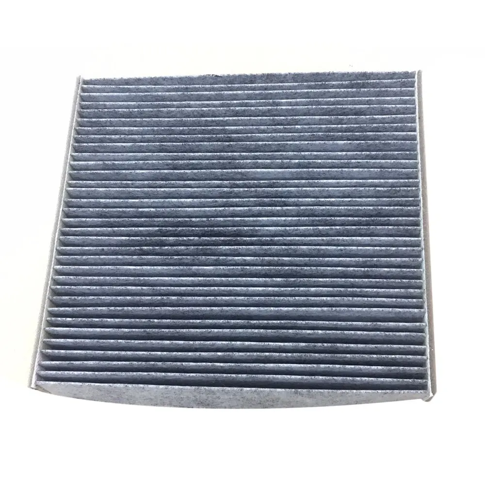 1PC Carbon Fiber Cabin Air Filter AC Air Conditioner External Filter