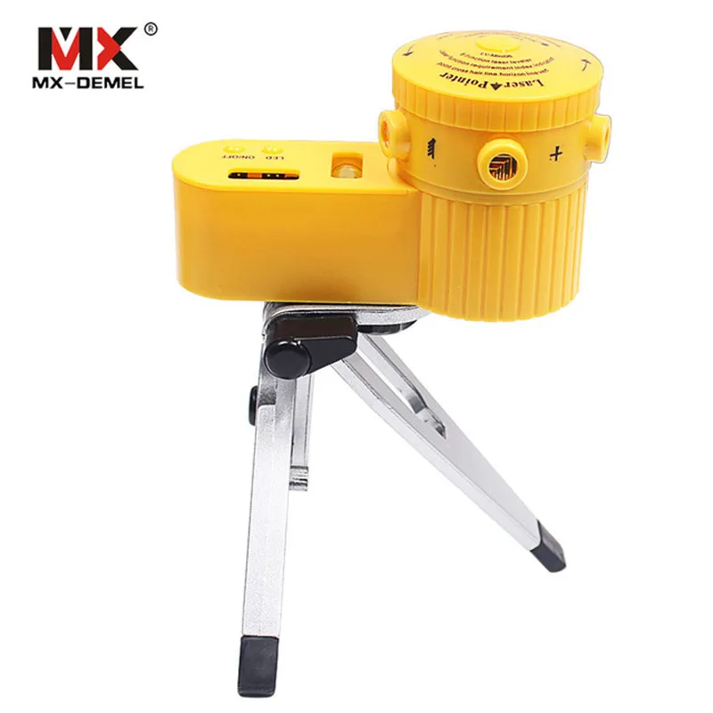 

Adjustable Plastic Multifunction Laser Level Leveler Tool With Tripod Useful Vertical Horizontal Line Measuring Tool