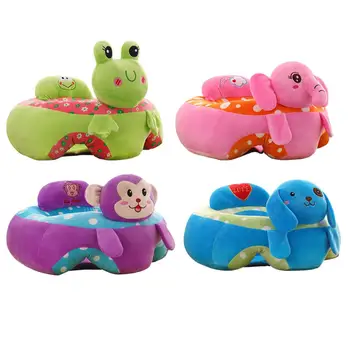 

Colorful Baby Learning Sitting Seat Newest Baby Cartoon Seats Sofa Plush Support Seat Learning To Sit Baby Plush Toys For 0-3M