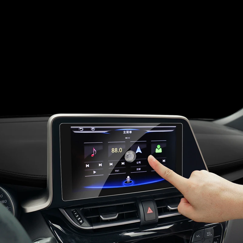Защитная пленка для навигационного экрана Toyota C HR 2018 аксессуары автомобильная