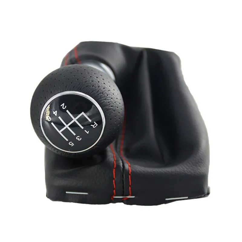 Newbee-PU-5-6-Speed-Gear-Shift-Knob-With-Leather-Gaiter-Boot-Cover-For-Audi-A3 (2)