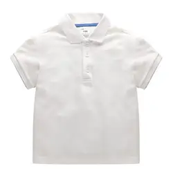 Лидер продаж, рубашка с короткими рукавами для мальчиков, лето 2018, Новое поступление, одежда для мальчиков, Детские поло, размер 2-7 лет