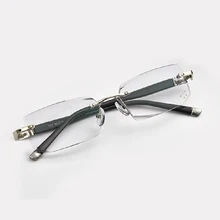 Новые мужские режущие пресбиопии смола линзы мужские стильные квадратные модные очки для чтения пресбиопические очки R179