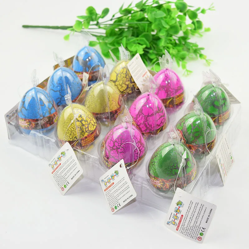 

1Pcs Medium Kawaii Magic Hatching Growing Dinosaur Eggs Add Water Growing Dinosaur Novelty Gag Toys For Kids Educational Toys