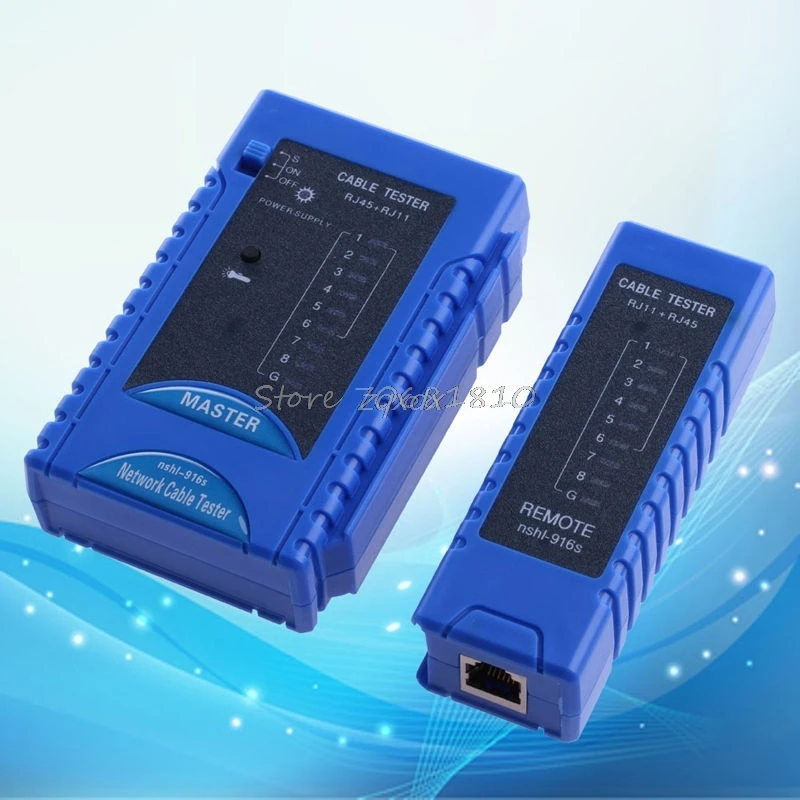

Network Cable Tester RJ45 RJ11 RJ12 CAT5 CAT6 UTP USB Lan Wire Ethernet Test New JUL09 Drop ship