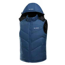 2016 Hot Sale Winter Hooded Vest Thick Warm font b Men b font Jacket Sleeveless Waistcoat