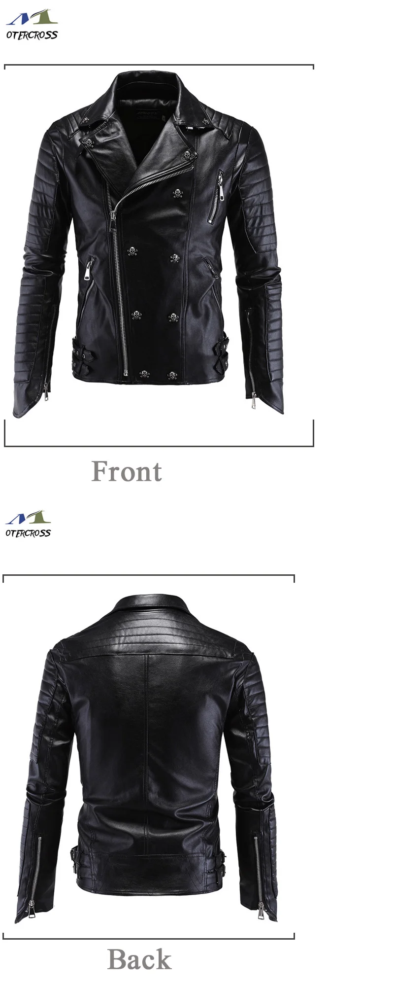 Мотоциклетная куртка из искусственной кожи мужские винтажные Ретро мото искусственная Панк кожаные куртки одежда для мотоцикла пальто приталенный Размер M-5XL