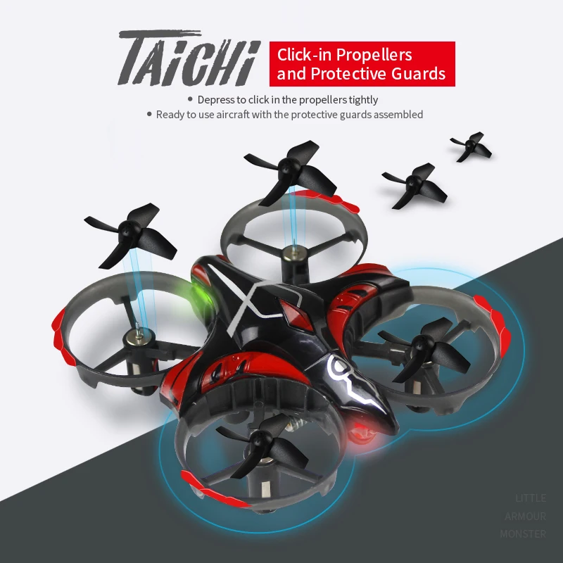 

JJRC H56 TaiChi Mini Infrared Sensing RTF Altitude Hold 2.4G 6-Axis Control Remote Control Mode RC Drone Quadcopter