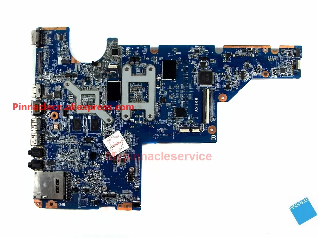595183-001 اللوحة ل HP CQ42 G42 G62 G62 G72 DA0AX1MB6F1