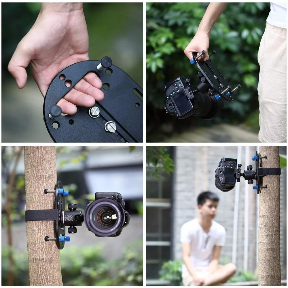 Max mini tripod base for low angle tabletop and travel photography as Platypod Most Compact Mini Tripod Camera Universal