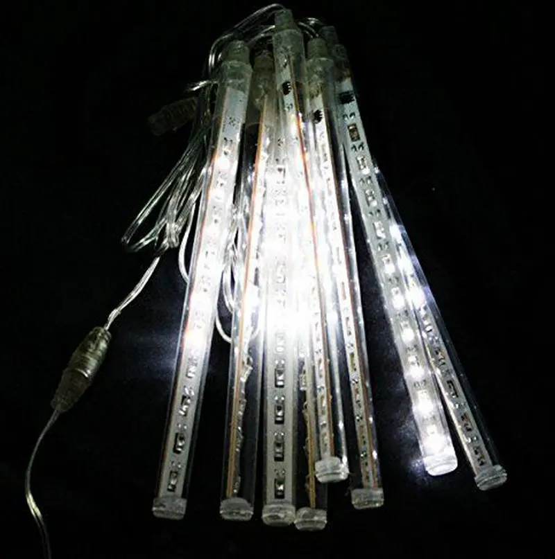 10 Tubes Bar 50cm 3528 LED White Blue RGB Meteor Rain Light Shower Falling Snow 10 Tubes Bar 50cm 3528 LED White Blue RGB Meteor Rain Light Shower Falling Snow