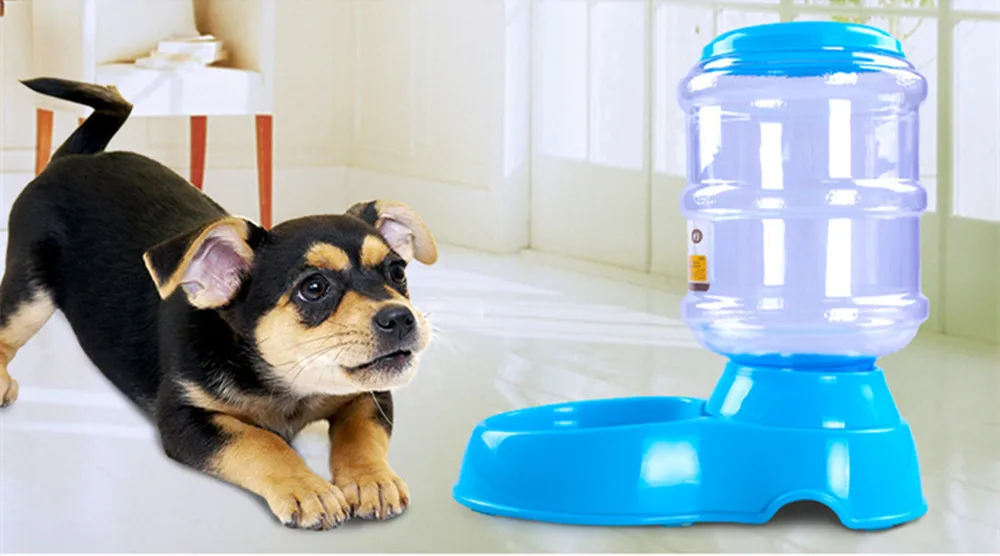 KEMISIDI кормушка для домашних животных собак автоматический Еда поилка для собак и кошек для Поильник для собаки автоматический Еда чаша 3.5L Non-Slip товары для домашних животных