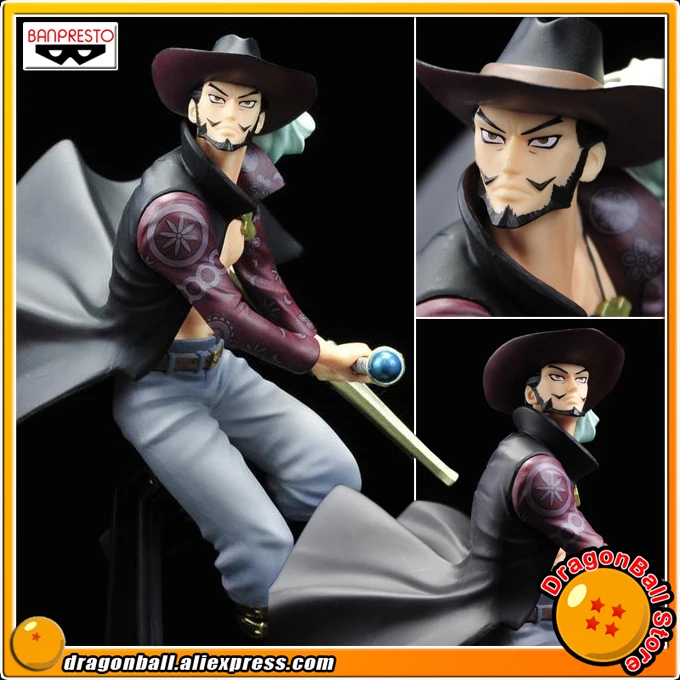 Japan Anime ONE PIECE Original Banpresto WORLD FIGURE COLOSSEUM Zoukeiou vol.3 Collection Figure - DRACULE MIHAWK japan anime one piece original banpresto creator x creator pvc collection figure dracule mihawk