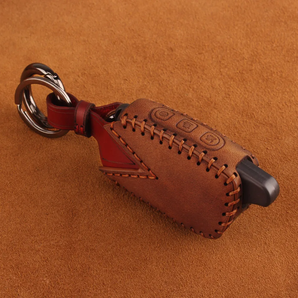 Чехол для ключей KEYYOU Tomahawk TW чехол от 9010 9020 9030 автомобильный Стайлинг двусторонняя