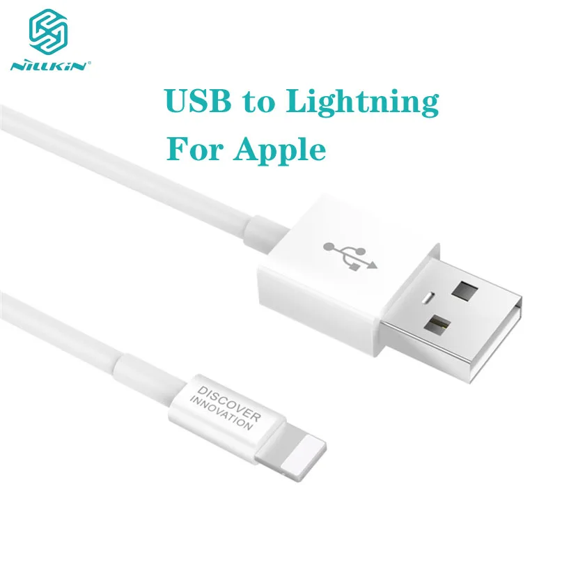 NILLKIN USB إلى كابل البرق ل iphone Xs ماكس Xr X 8 7 6 زائد ل ipad سريع شحن الكابلات المحمول الهاتف شاحن الحبل البيانات NILLKIN USB إلى كابل البرق ل iphone Xs ماكس Xr X 8 7 6 زائد ل ipad سريع شحن الكابلات المحمول الهاتف شاحن الحبل البيانات