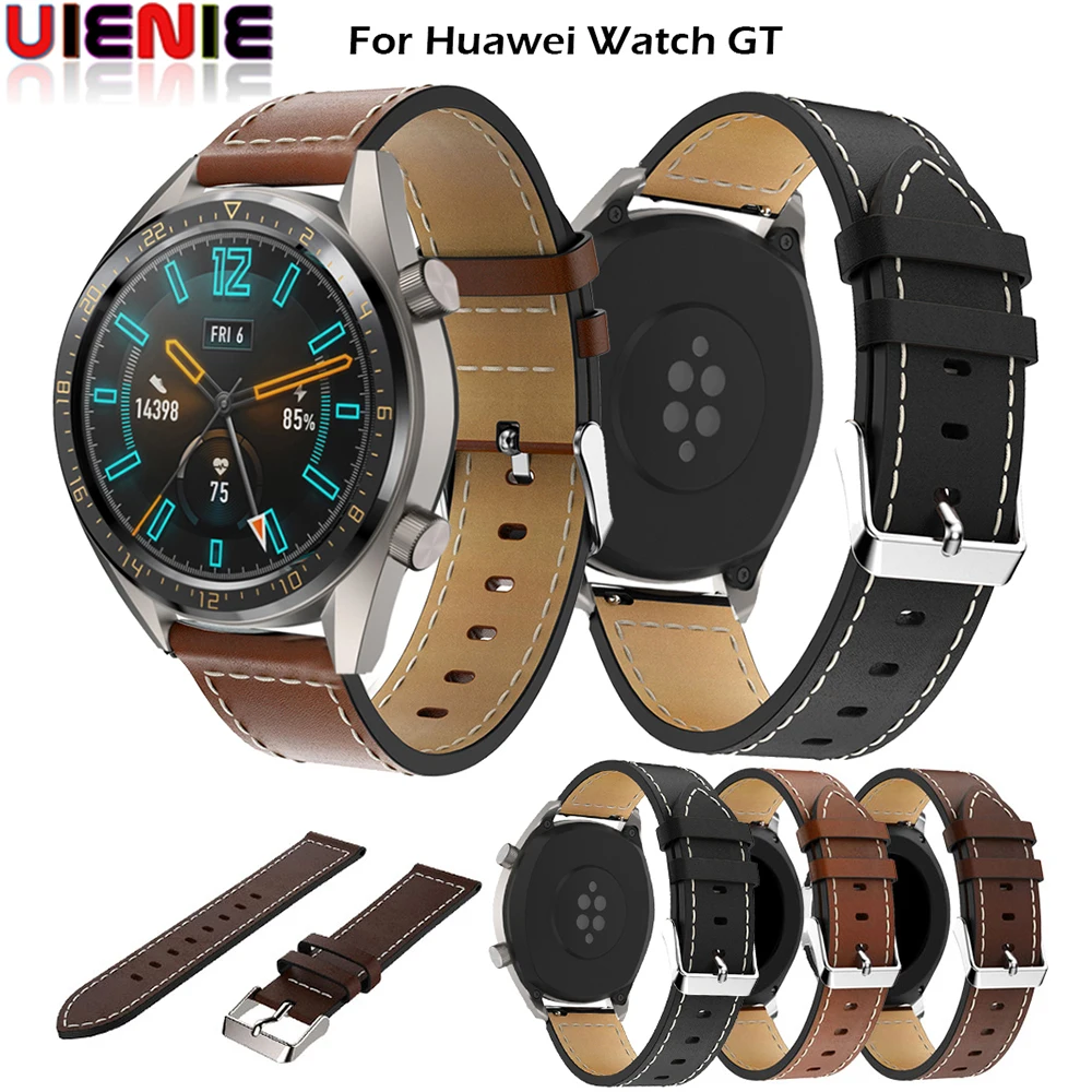 Ремешок uiki для часов Huawei Watch GT Active силиконовый браслет из натуральной кожи huawei Honor
