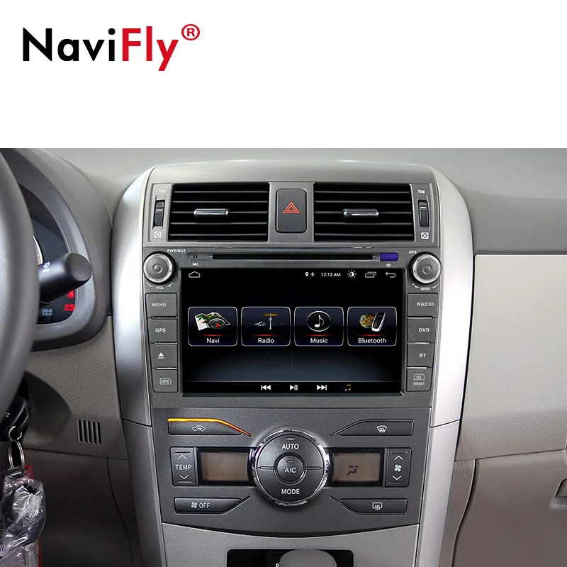 Best 8 inch 2 din car dvd player Android 8.1 car gps navigation for Toyota corolla 2007 2008 2009 2010 2011 autoradio head unit 4