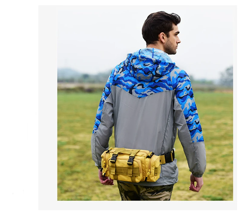  Outdoor Military Tactical Waist Bag Waterproof Nylon Camping Hiking Backpack Pouch Hand Bag military bolsa Style mochil (8)