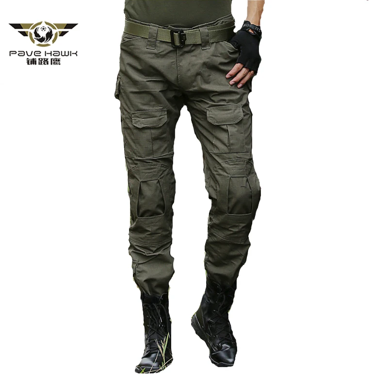 

Tactical Pants Military Cargo Pants Men Knee Pad SWAT Army Airsoft Camouflage Hunter Field Work Combat Trouser Without Knee Pad