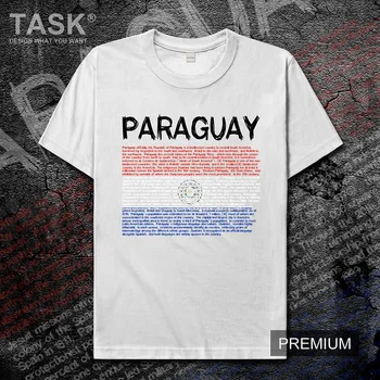 

Paraguay PRY mens t shirt new Tops t-shirt Short sleeve clothes sweatshirt national team country casual summer Fashion cotton