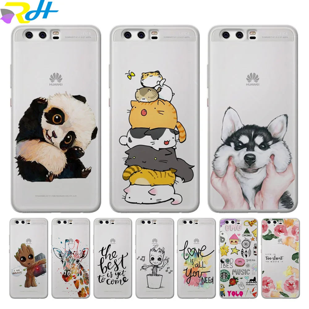 Силиконовый чехол для Huawei Y5 2017 huawei Y6 2018 Prime y5 prime II задняя крышка телефона мягкий