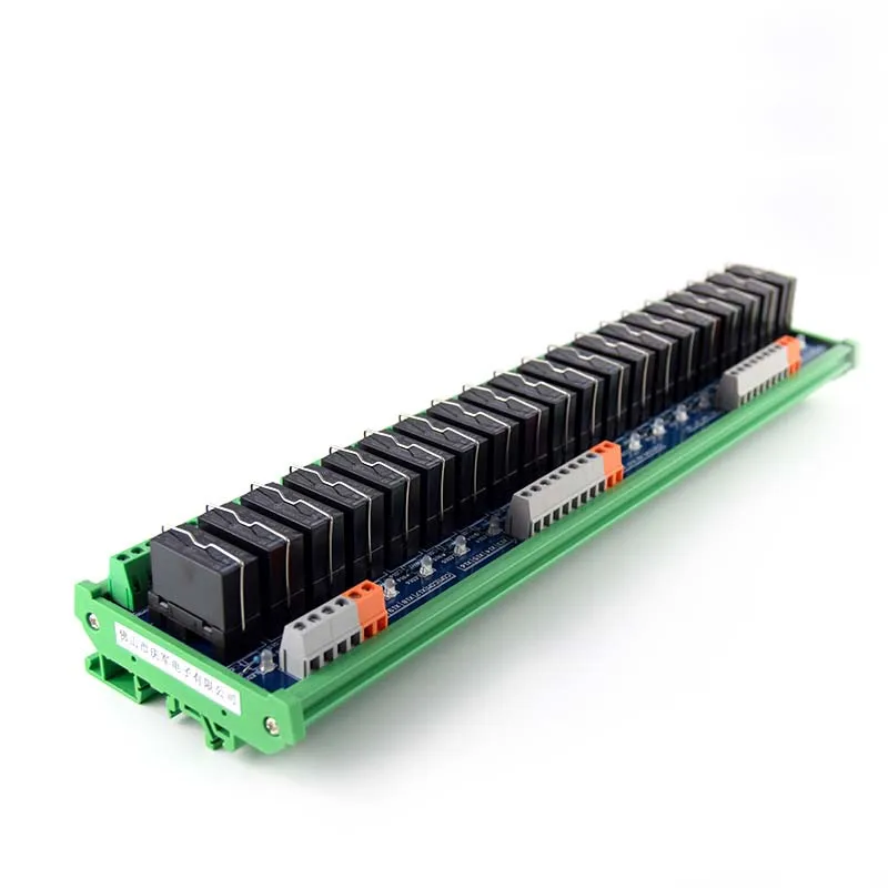 

20-way original Fujitsu relay single-group module 24V module compatible with NPN/PNP rail mounting