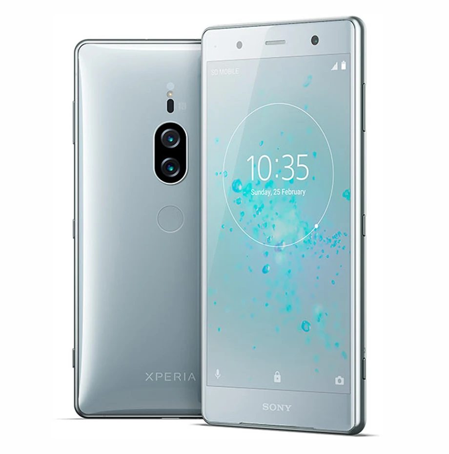 Разблокированный мобильный телефон Sony Xperia XZ2 Premium Dual H8166, 4G, Android, четыре ядра, 5,8 дюймов, две sim-карты, 19 МП, 6 ГБ RAM, 64 ГБ ROM, NFC