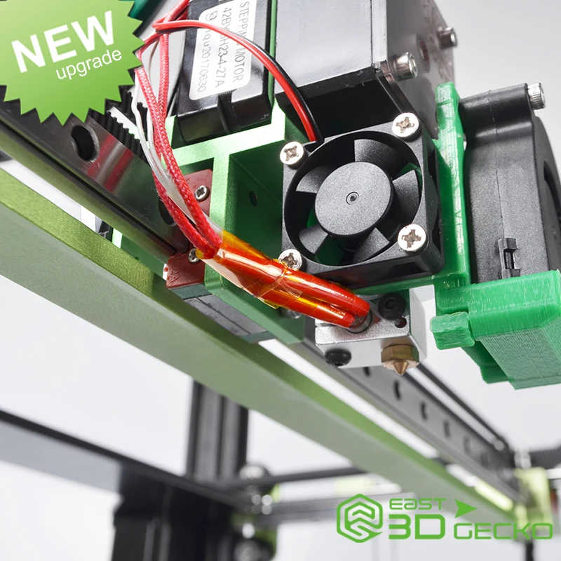 Новинка 2017 года 3d принтеры Восток Gecko DIY линейная направляющая укрепить корпус
