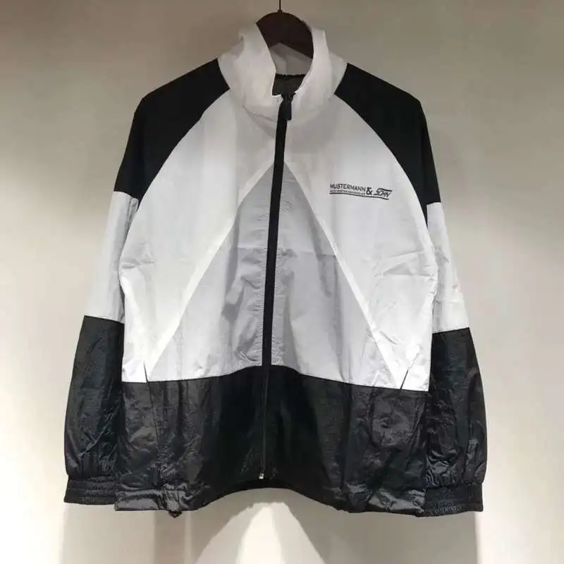 19ss Vetements Stitching Jackets Men Women Suit Windbreaker Coats Sport Jackets Streetwear Vetements Bomber Jackets