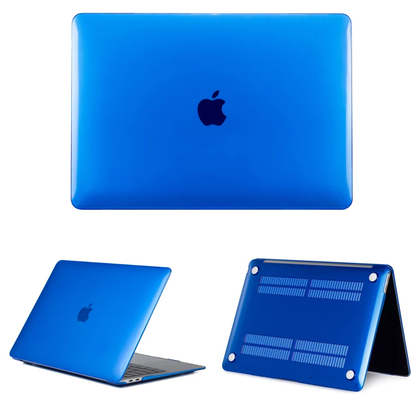 Solid Coque For Macbook Pro 13 2018 2017 Laptop Case A1706 A1989 Clear Transparent Hard PVC for Macbook Pro 13 2018 Hard Cover   (10)