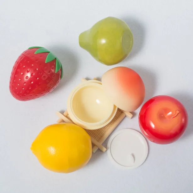 

100pcs 30g Cute Fruit Shape Cream Jar ,Empty Cosmetic Containers Box ,Body Lotion Skin Cream Packaging Bottle Apple
