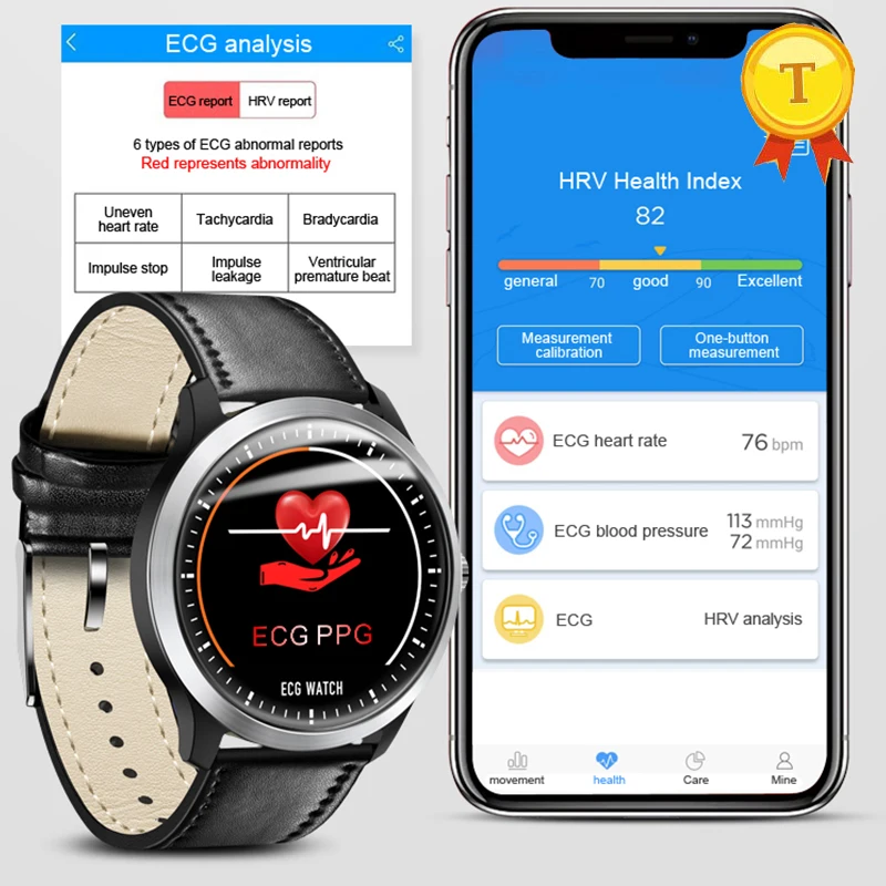 New ECG PPG smart watch with electrocardiograph ecg display,holter ecg heart rate monitor blood pressure monitoring smartwatch New ECG PPG smart watch with electrocardiograph ecg display,holter ecg heart rate monitor blood pressure monitoring smartwatch
