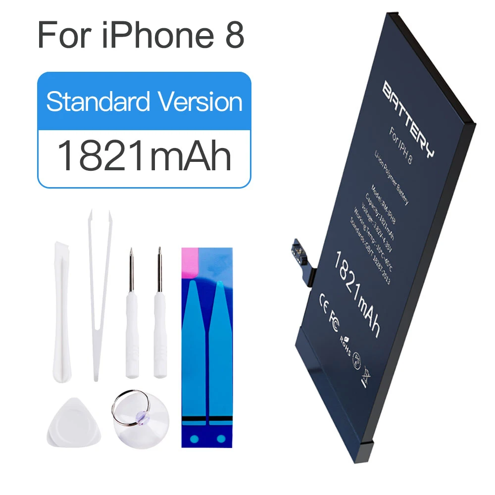 1821 mAh Замена 3 8 V батарея для iphone 8G высокомощный аккумулятор 8g литий ионный с