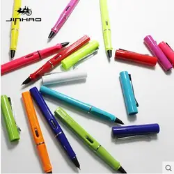 Jinhao 599A Высококачественная пластиковая перьевая ручка 0,38 мм дополнительный тонкий наконечник чернильные ручки для Подарочные