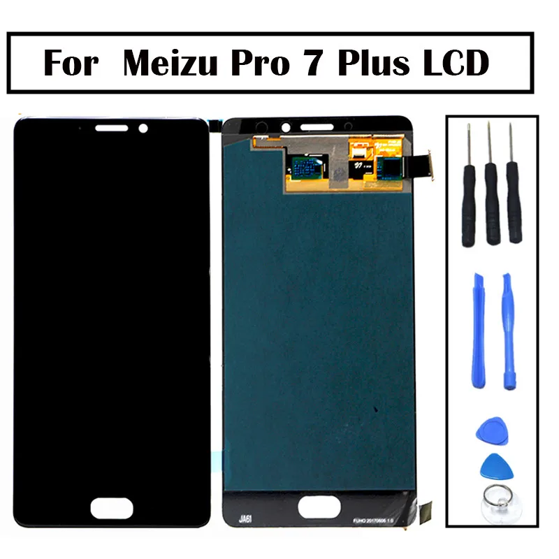 

New 5.7" LCD Screen Meizu Pro 7 Plus LCD Display Touch Screen Digitizer Full Assembly 1440 x 2560 Meizu Pro 7 Plus LCD