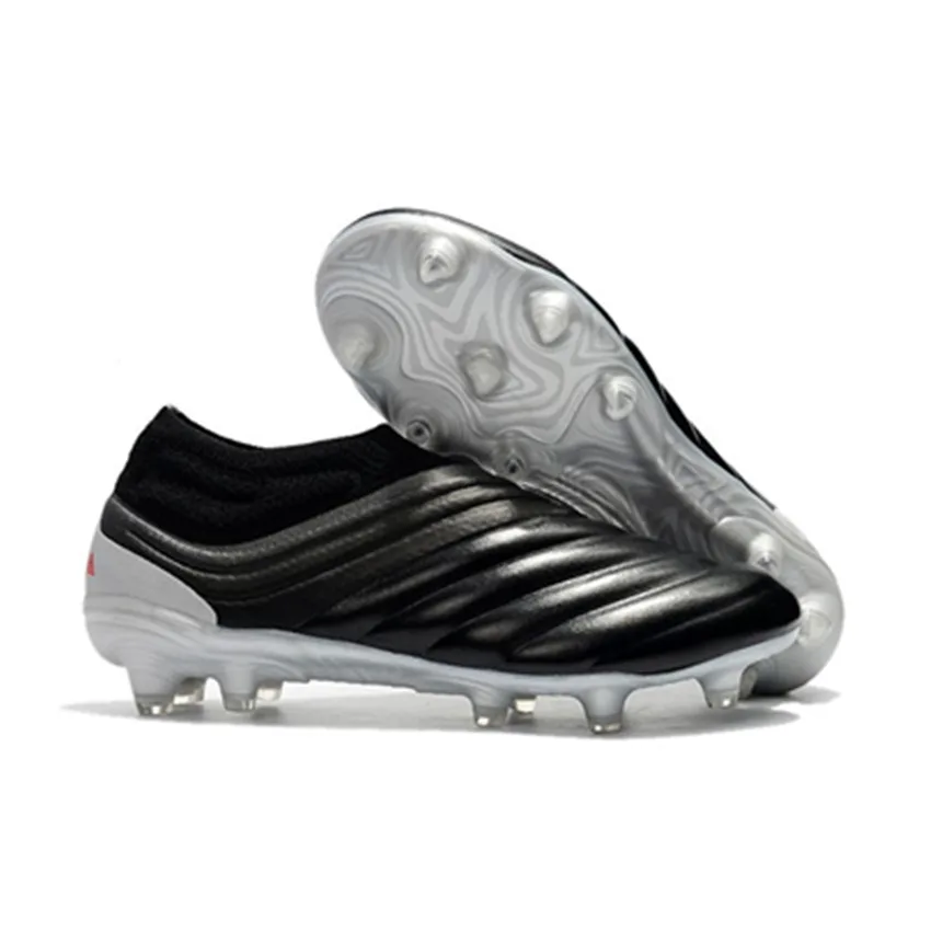 

5 Colors MLLZF Mens Copa 19+ FG High Ankle Soccer Shoes Best Quality Football Boots Cleats Free Shipping