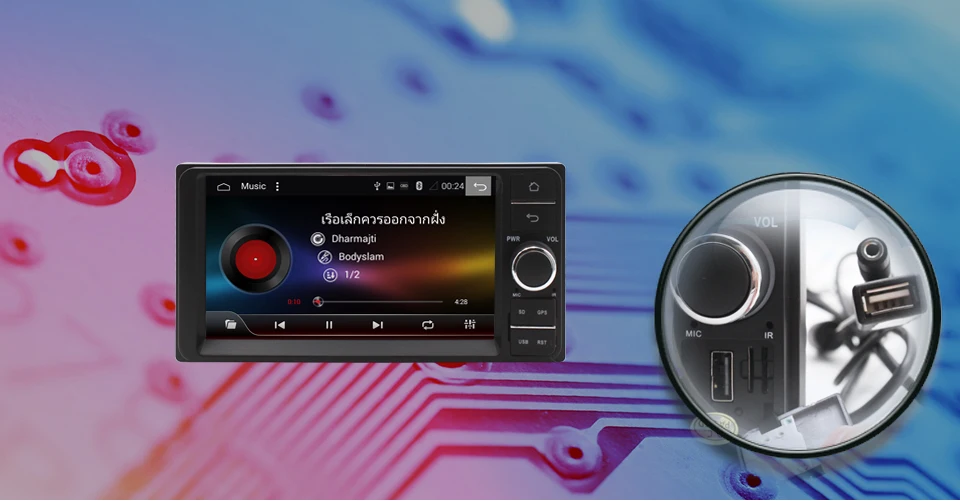 Flash Deal Car Multimedia Player Universal For Toyota,MARUBOX 7A701DT8, Android 8.1, 8 Core,Radio chips TEF6686,2GB RAM,32G ROM,DSP,GPS,USB 8