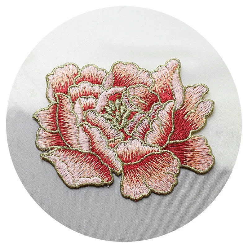 flower embroidery patches for clothes 5