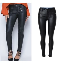 Женские черные джинсы Sherhure из искусственной кожи, женские брюки, женские леггинсы для фитнеса, женские обтягивающие брюки-карандаш с низкой талией