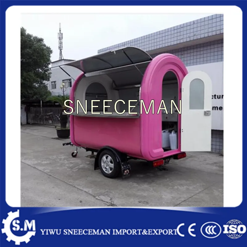 

Customized mobile car mobile food cart fast food car with competitive price