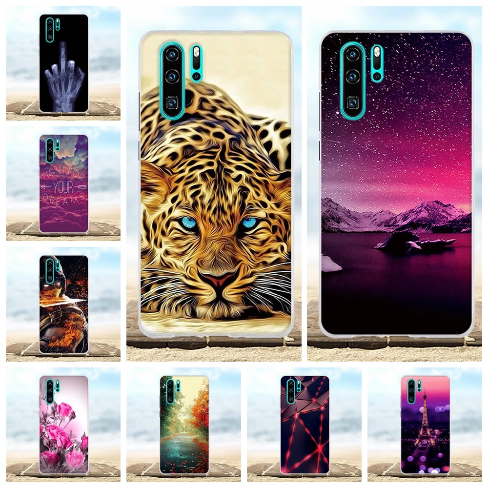 Чехол для Huawei P30 Pro мягкий силиконовый чехол кошачий 6 2 дюйма P30pro чехлы телефонов |
